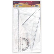 Pravítko rovné číre