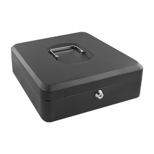 Pokladňa kovová čierna 10&quot;, 25x18cm