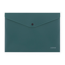 Plastový obal A4 s cvočkom VERDE