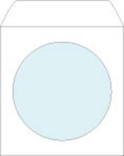 Obálky samolepiace CD 100 ks fólia