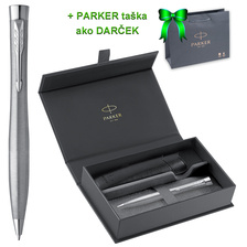 Parker URBAN Metro Metalic pero CT BP+ darčeková kazeta s puzdrom
