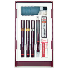 Súprava technických pier Isograph Rotring College 0,25, 0,35 a 0,5mm