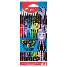 Farebné ceruzky Maped Color Peps Monster 12ks