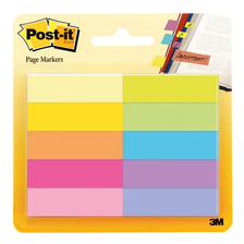 Záložky Post-it papierové, 12,7x44,4 mm
