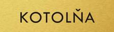 Štítok na dvere zlat.mat. 4x14cm text / KOTOLŇA