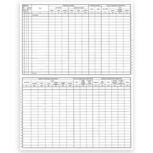 030 Peňažný dennik A4-30 listov