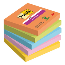 Bloček Post-it Super Sticky BOOST 76x76mm 5 bločkov po 90 lístkov