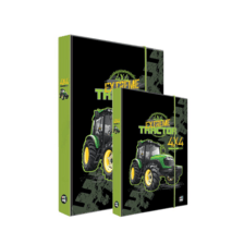 Box na zošity A5+A4 Prémium LIGHT traktor