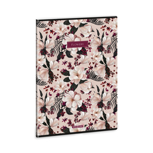 Zošit A4 linajkový Flowery Pink AU 40 listov
