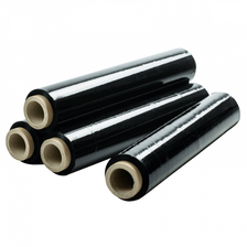 Stretch fólia čierna 50cm 23 mic.