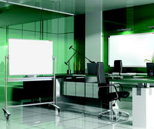 Mobilná otočná biela tabuľa