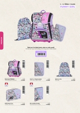 Peračník Prémium Funny Girl 1p. prázdny s 2 chlopňami