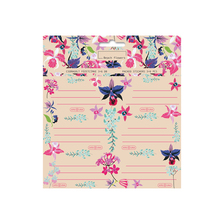 Štítky na zošity 3x6ks Beach flowers