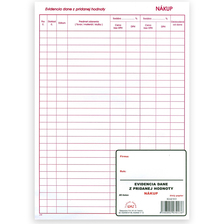 013 Evidencia DPH - nákup A4/20 listov