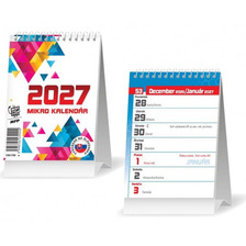 Asztali Naptár 2027 Mikro 1061799