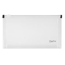 Plastová obálka DL so zipsom Opaline