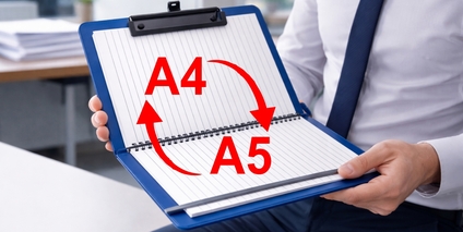 Skladacia podložka na písanie – stabilná opora pre zošity A5 aj papiere A4