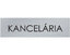 Štítok na dvere strieb.mat. 4x14cm text / KANCELÁRIA