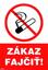 4200 3 S Zákaz fajčiť A5 / samolepka