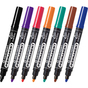 Permanentné popisovače Centropen 8566 mix farieb