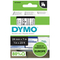 DYMO pásky D1 24mm štandard Čierna na čírej