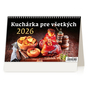 Kalendár stolový Kuchárka pre všetkých S303-26 / 2026