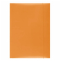 Kartónový obal s 3 klopami a gumičkou Office Products Oranžová