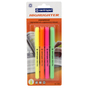 Zvýrazňovače Centropen 2822  mix farieb, 1 - 3 mm, sada 4ks