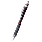 Mechanická ceruzka Rotring Tikky Burgundy 1,0 mm Čierna