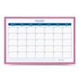 TM64LRPM Mesačná plánovacia tabuľa ružová 60x40 Ružová