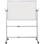 Otočná tabula zo stojanom Biela, 150 x 100 cm