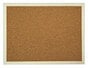 Korkové tabule v drevenom ráme  korok, 120 x 90 cm, natúr