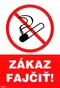 4200 3 S Zákaz fajčiť A5 / samolepka