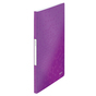 Katalógové knihy 20 obalov Leitz WOW Purpurová