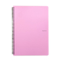 Poznámkový blok A5 linajkový PASTELINi Ružová