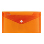 Plastová obálka DL s cvočkom Opaline Oranžová