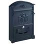 Schránka na poštu Ashford 41x26x9cm Čierna