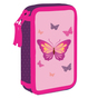 Peračník Prémium COOL motýl, 2p. prázdny Ružová