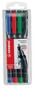 Stabilo OHPen M permanentný popisovač 1mm mix farieb, 5 ks, sada 4ks