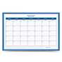 TM64LNPM Mesačná plánovacia tabuľa modrá 60x40 Biela