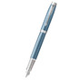 Parker IM Premium Blue Grey plniace pero so strieb klipom CT FP Modrá