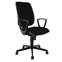 Kancelárska stolička 1380 synchr. Čierna