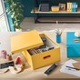 Škatuľa velká Click &amp; Store COSY Žltá