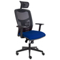 YORK sieť kancelárska stolička modrá Modrá, nastav. výšky a sklonu