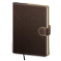 FLIP diár denný A5 hnedo/capuccinový 2026, DFL422-15-26