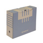Archívny box DONAU 120mm Hnedá