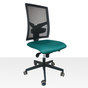 Game šéf kancelárska stolička tyrkysová do 150 kg nie, nie, 102 - 119 cm, Tyrkysová