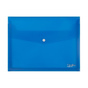 Plastová obálka s rozšíreným dnom A4 Opaline Modrá