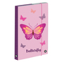 Box na zošity A4 Prémium COOL motýl Ružová