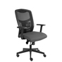 YORK sieť kancelárska stolička šedá nie, Šedá